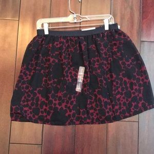 Gap Elastic Waist Pattern Skirt